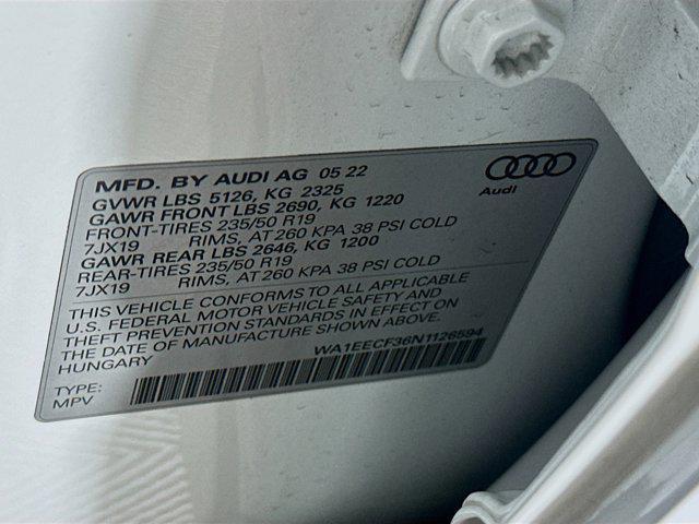 used 2022 Audi Q3 car, priced at $26,997