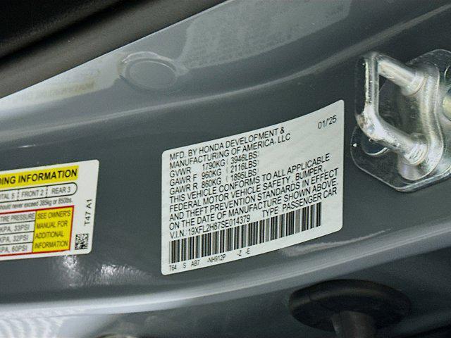 used 2025 Honda Civic car, priced at $25,197