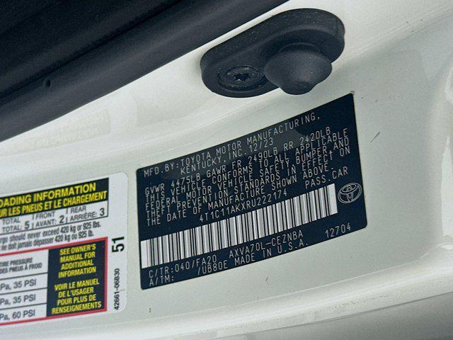 used 2024 Toyota Camry car, priced at $22,397
