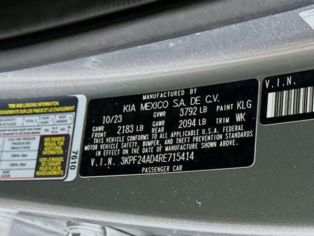 used 2024 Kia Forte car, priced at $15,997