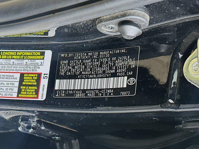 used 2020 Toyota Camry car, priced at $18,899
