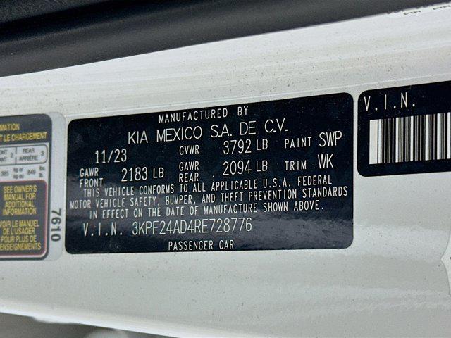 used 2024 Kia Forte car, priced at $16,989