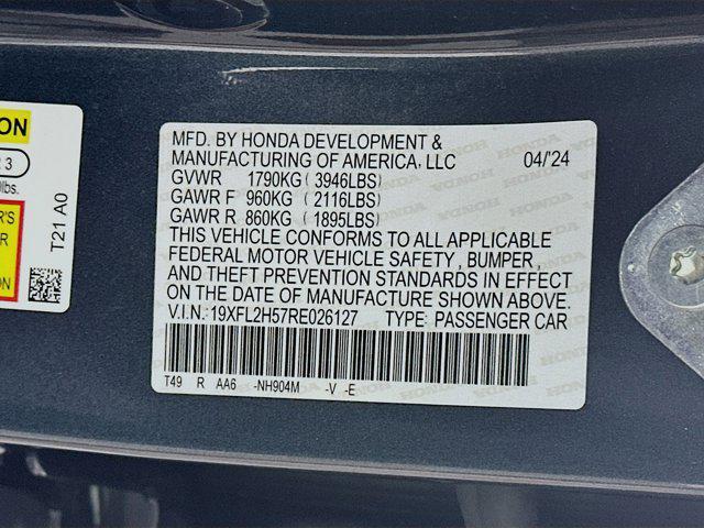 used 2024 Honda Civic car, priced at $23,589