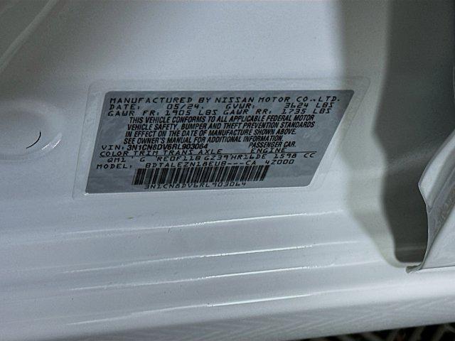 used 2024 Nissan Versa car, priced at $14,496