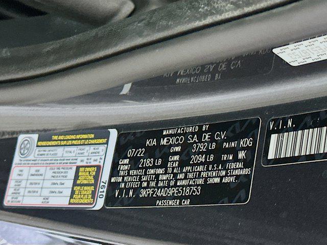 used 2023 Kia Forte car, priced at $16,197