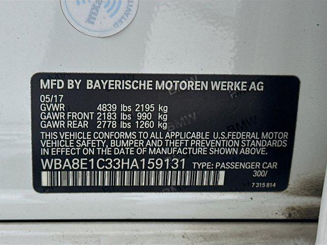 used 2017 BMW 330e car, priced at $13,996