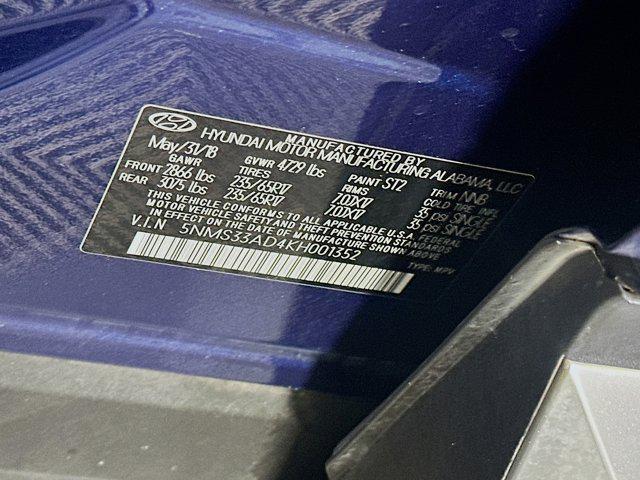 used 2019 Hyundai Santa Fe car, priced at $17,499