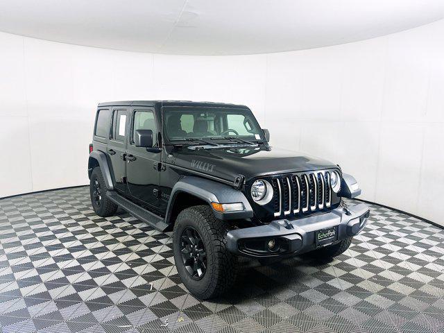 used 2020 Jeep Wrangler Unlimited car, priced at $27,197