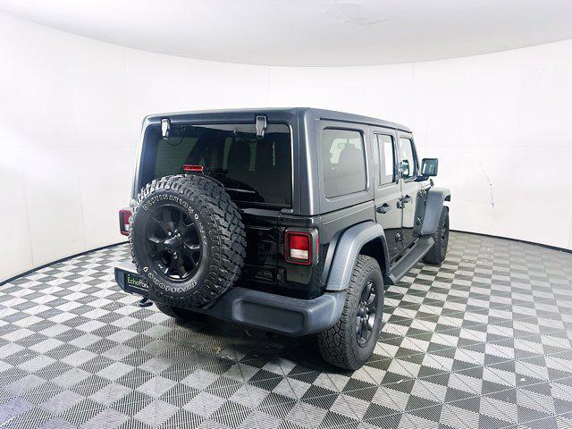 used 2020 Jeep Wrangler Unlimited car, priced at $27,197