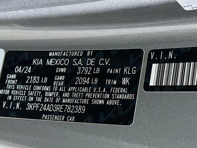 used 2024 Kia Forte car, priced at $16,587