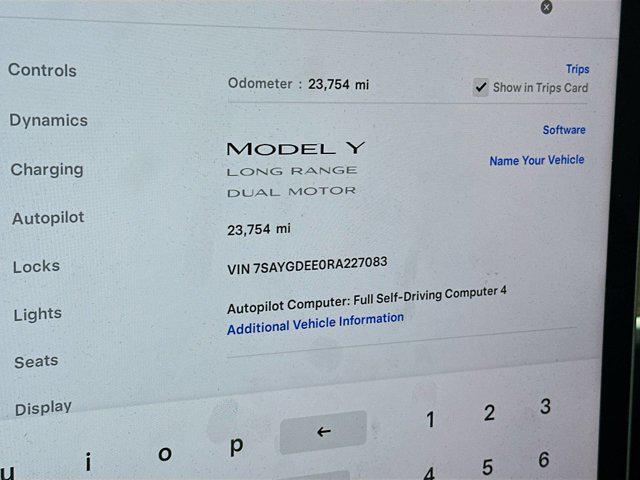 used 2024 Tesla Model Y car, priced at $31,797