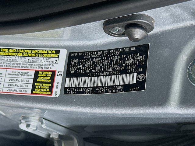 used 2023 Toyota Camry car, priced at $22,296