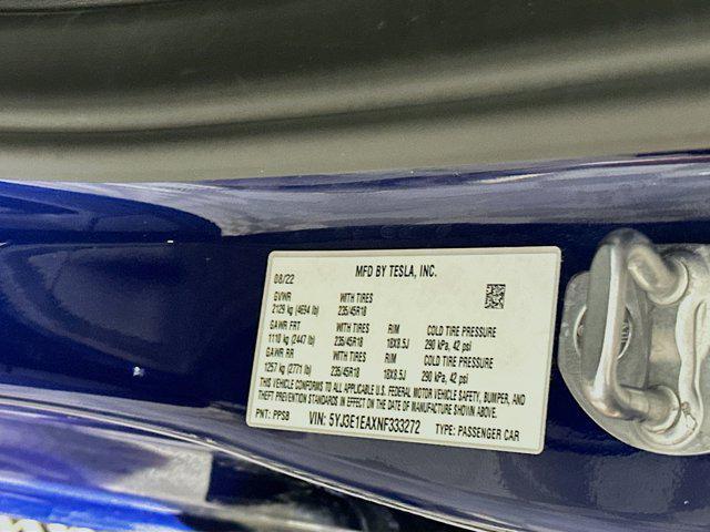 used 2022 Tesla Model 3 car, priced at $23,297