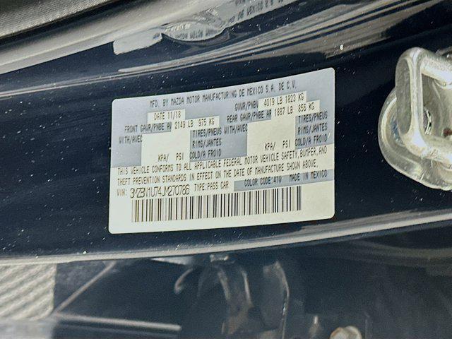 used 2018 Mazda Mazda3 car, priced at $15,697