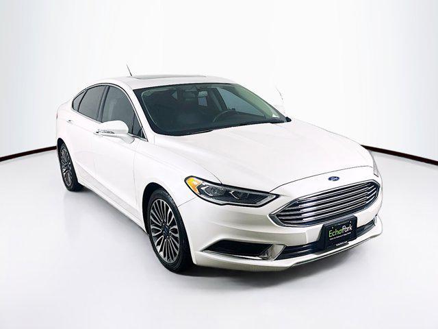used 2018 Ford Fusion car, priced at $15,197