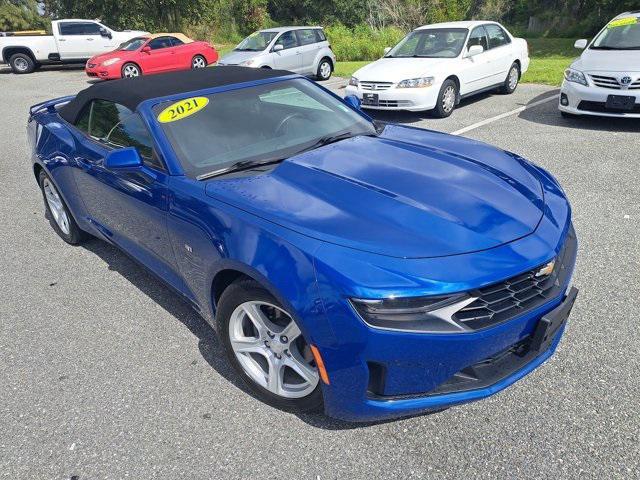 used 2021 Chevrolet Camaro car, priced at $22,994