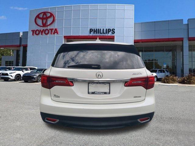 used 2016 Acura MDX car, priced at $17,647