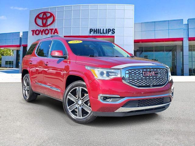 used 2019 GMC Acadia car, priced at $19,597