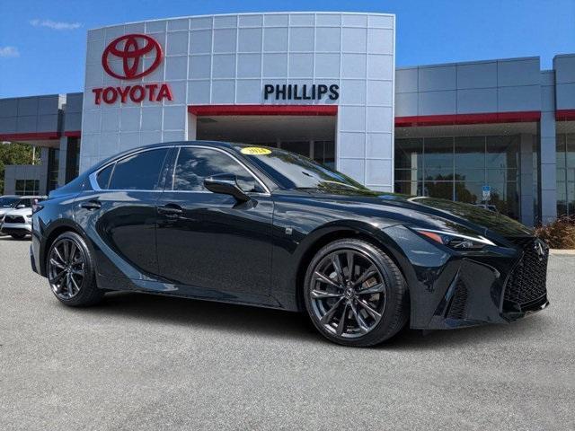 used 2024 Lexus IS 350 car, priced at $44,428