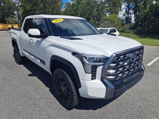 used 2023 Toyota Tundra Hybrid car, priced at $54,995