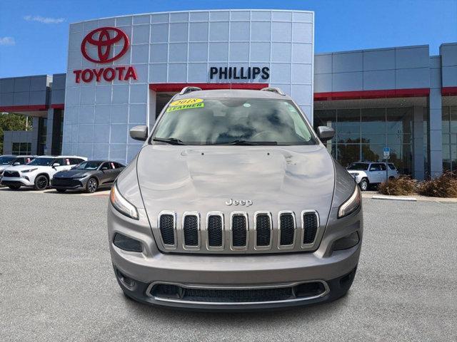 used 2018 Jeep Cherokee car, priced at $19,342