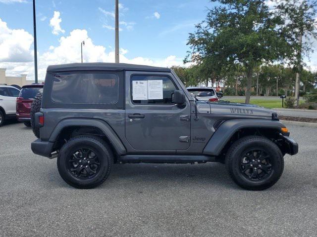 used 2022 Jeep Wrangler car, priced at $21,458