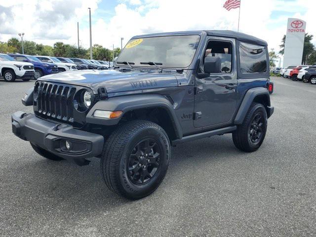used 2022 Jeep Wrangler car, priced at $21,458