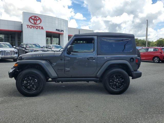 used 2022 Jeep Wrangler car, priced at $21,458