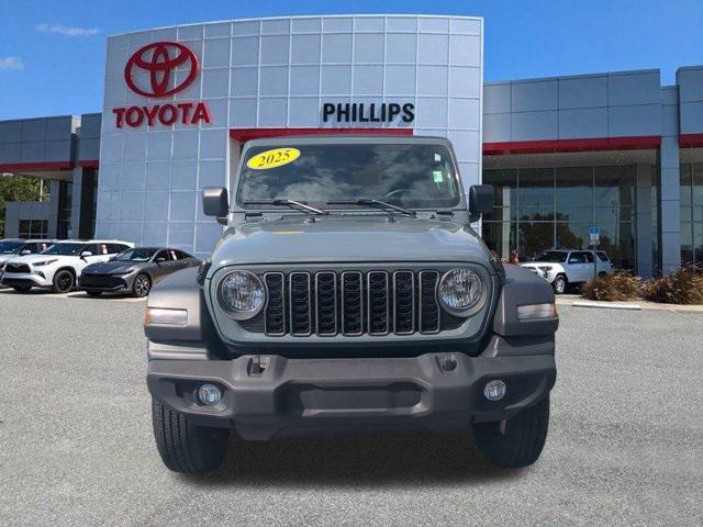 used 2025 Jeep Wrangler car, priced at $34,995
