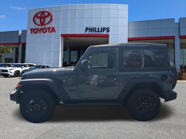 used 2025 Jeep Wrangler car, priced at $34,995