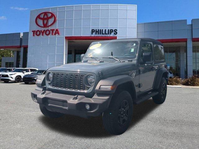 used 2025 Jeep Wrangler car, priced at $34,995