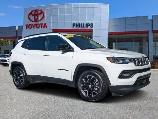 used 2022 Jeep Compass car, priced at $20,794