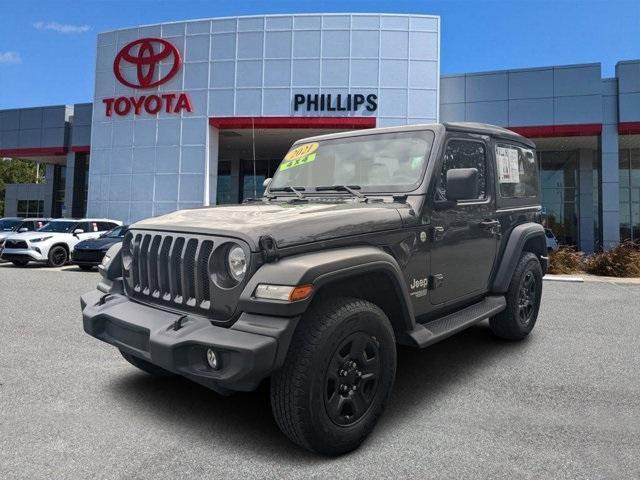 used 2021 Jeep Wrangler car, priced at $24,996