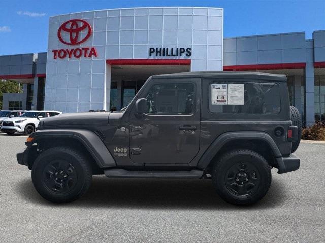 used 2021 Jeep Wrangler car, priced at $24,996