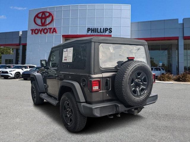 used 2021 Jeep Wrangler car, priced at $24,996