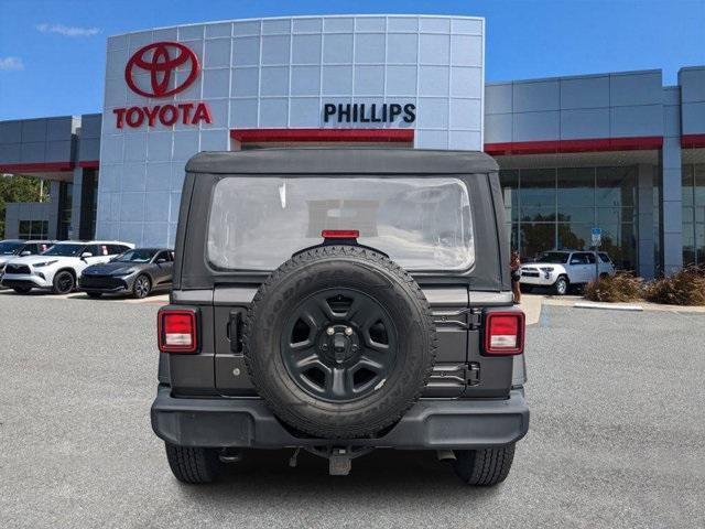 used 2021 Jeep Wrangler car, priced at $24,996