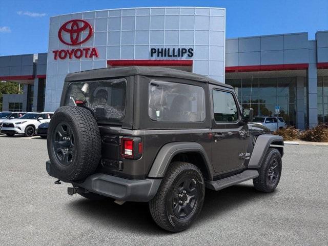 used 2021 Jeep Wrangler car, priced at $24,996