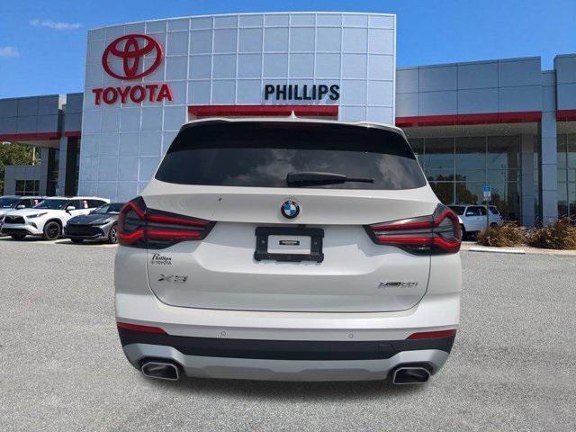 used 2023 BMW X3 car, priced at $39,998