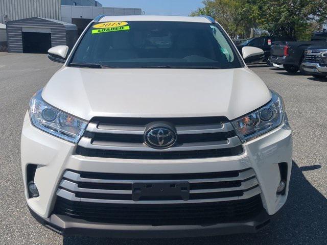 used 2018 Toyota Highlander car, priced at $28,597