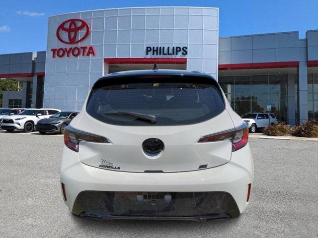 used 2021 Toyota Corolla Hatchback car, priced at $22,697