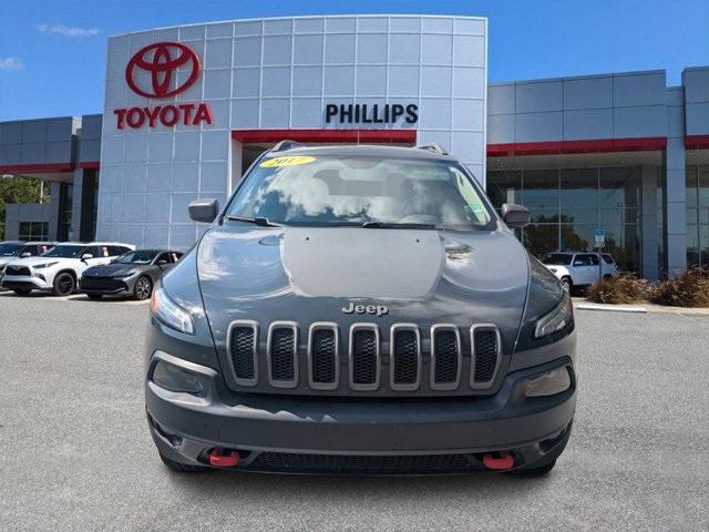 used 2017 Jeep Cherokee car, priced at $14,334