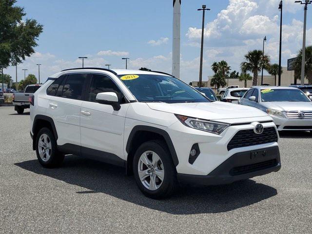 used 2021 Toyota RAV4 car, priced at $25,597