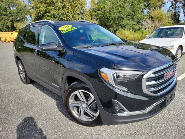 used 2021 GMC Terrain car, priced at $21,998