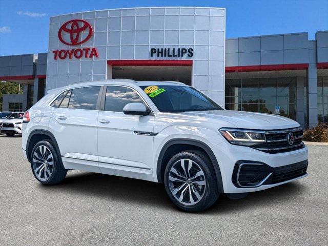 used 2021 Volkswagen Atlas Cross Sport car, priced at $27,999
