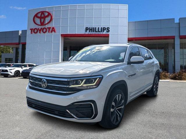 used 2021 Volkswagen Atlas Cross Sport car, priced at $27,999