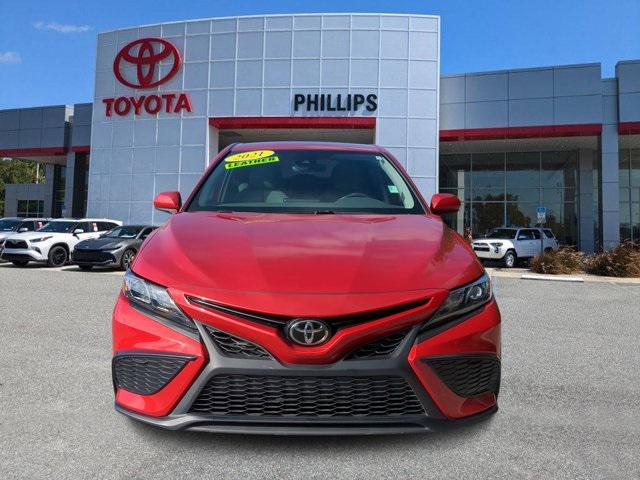 used 2021 Toyota Camry car, priced at $22,997
