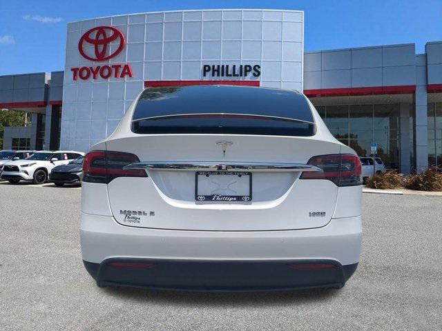 used 2018 Tesla Model X car, priced at $29,999