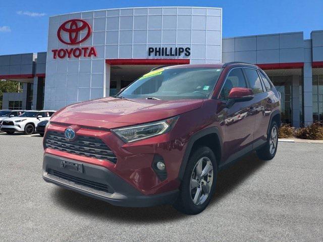 used 2021 Toyota RAV4 Hybrid car, priced at $28,723