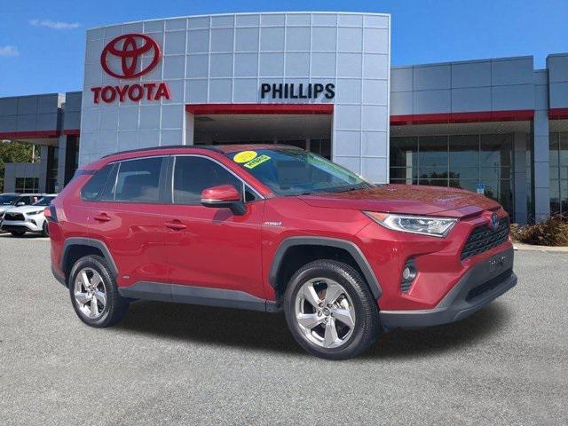 used 2021 Toyota RAV4 Hybrid car, priced at $28,723