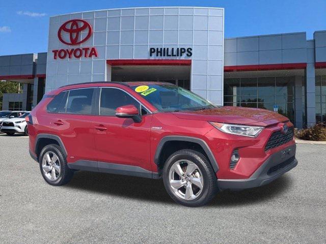 used 2021 Toyota RAV4 Hybrid car, priced at $28,723